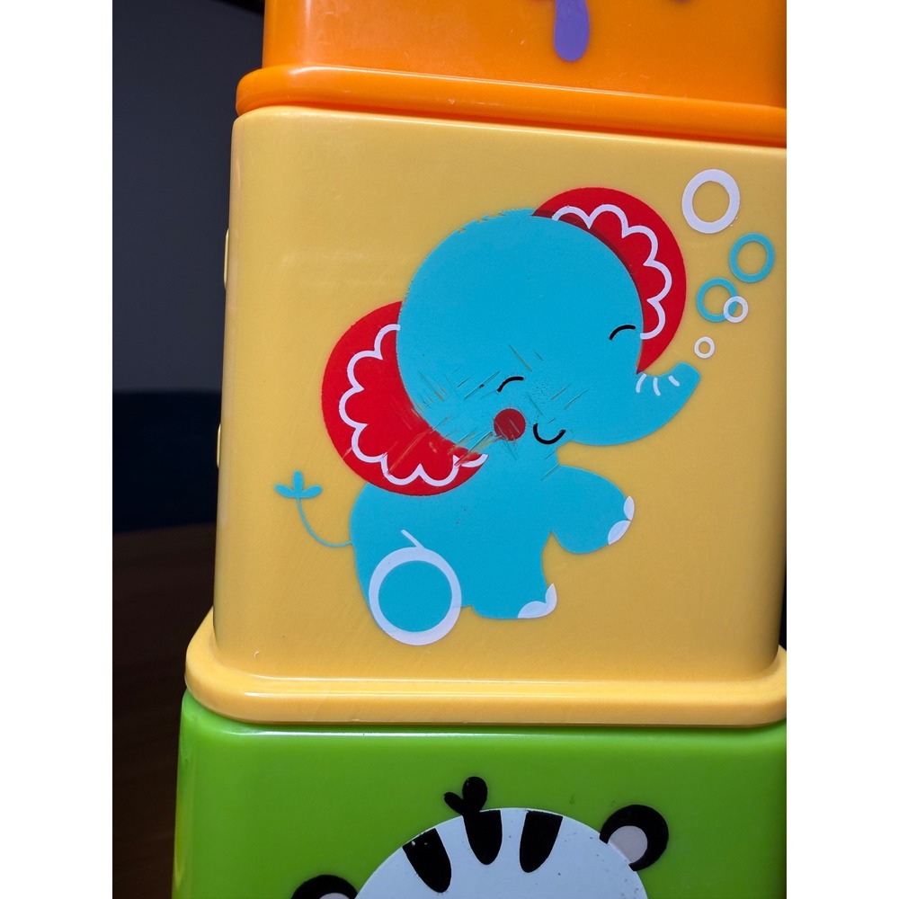 First Release Fisher Price Stacking Nesting Ball 2006 & 2014 Stack & Explore Cup - Picture 5 of 10
